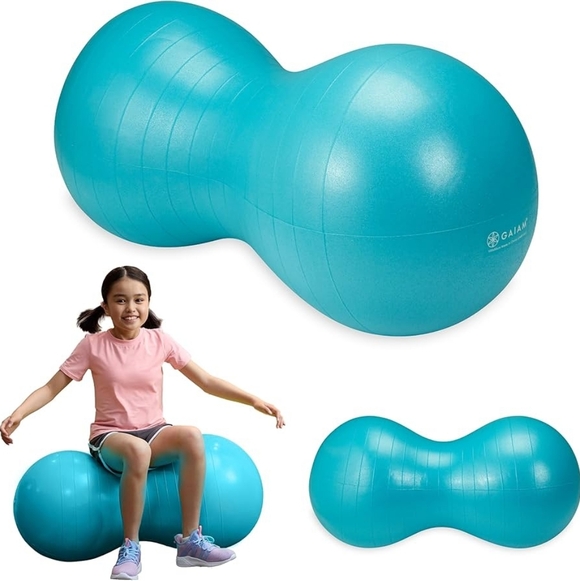 GAIAM Other - GAIAM Kids Peanut Ball - Teal